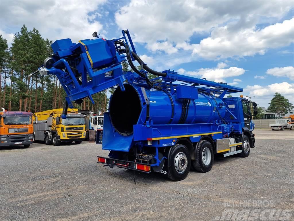 Iveco WUKO MULLER KOMBI FOR CHANNEL CLEANING Sewage disposal Trucks