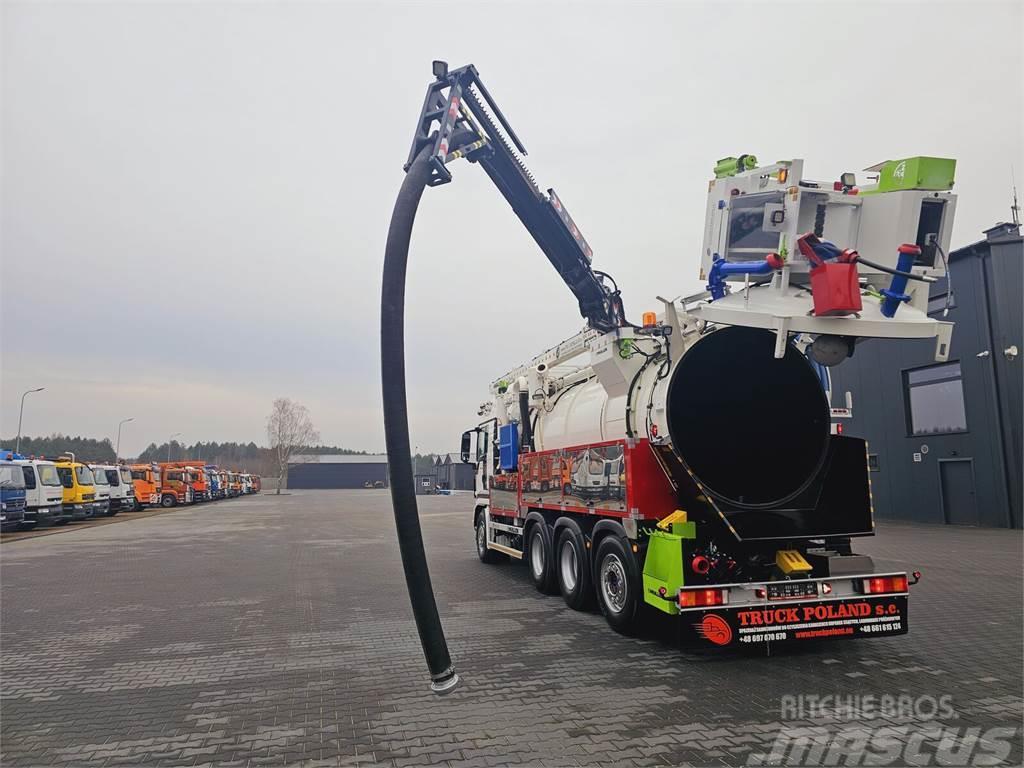 MAN MULLER COMBI CANALMASTER WUKO FOR CLEANING SEWERS Sewage disposal Trucks