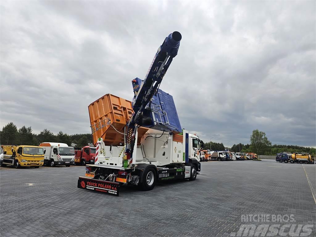 MAN RSP ESE 18/4-KM Saugbagger vacuum cleaner excavato Sewage disposal Trucks