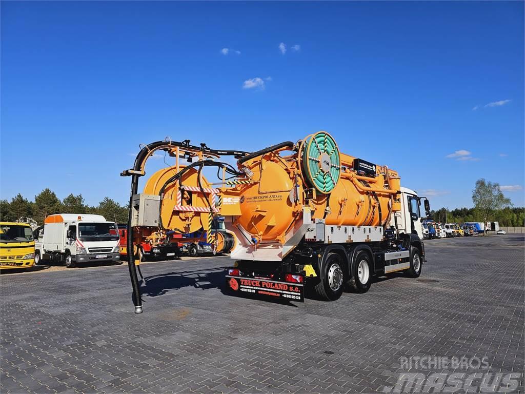 MAN WUKO KROLL COMBI FOR SEWER CLEANER Sewage disposal Trucks