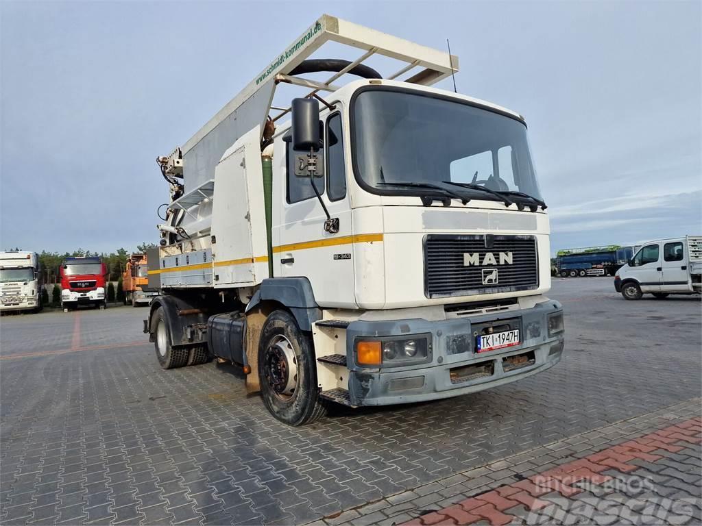 MAN WUKO MORO KOMBI FOR CHANNEL CLEANING Sewage disposal Trucks