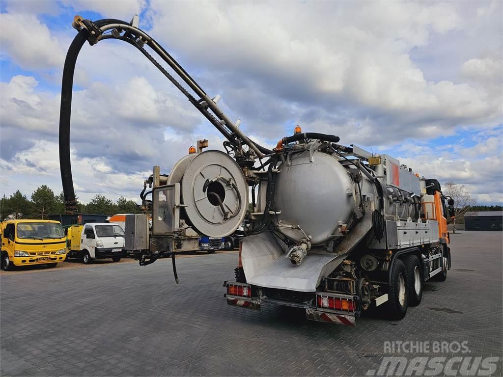 Mercedes-Benz WUKO KROLL COMBI FOR SEWER CLEANING Sewage disposal Trucks