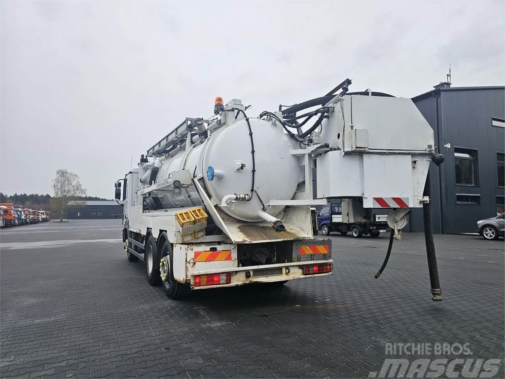 Mercedes-Benz WUKO MULLER COMBI FOR SEWER CLEANING Sewage disposal Trucks