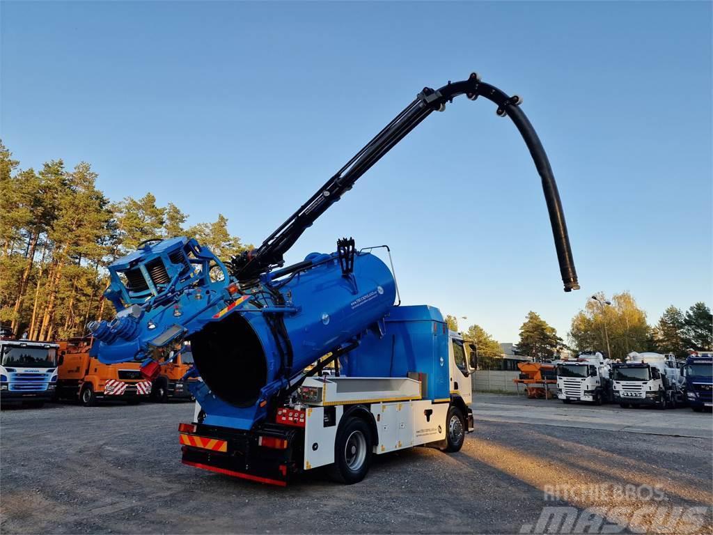 Renault 4x2 WUKO RIVARD for collecting liquid waste Sewage disposal Trucks