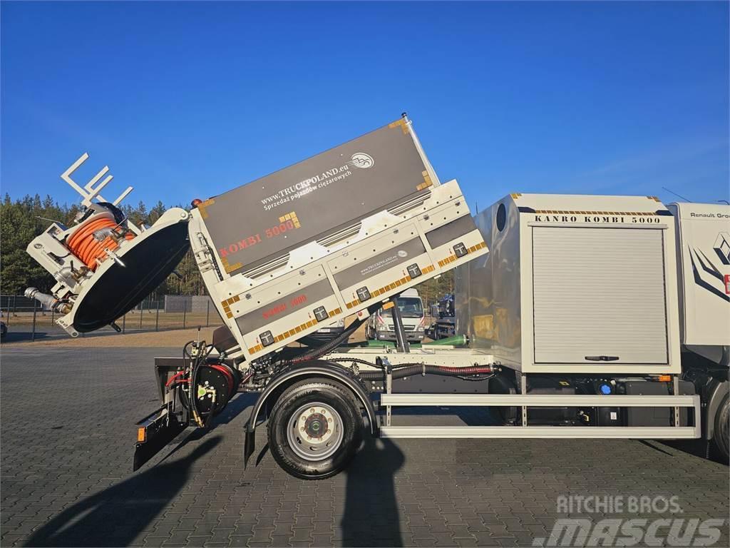 Renault GAMA KANRO KOMBI 5000 WUKO FOR CHANNEL CLEANING Utility machines
