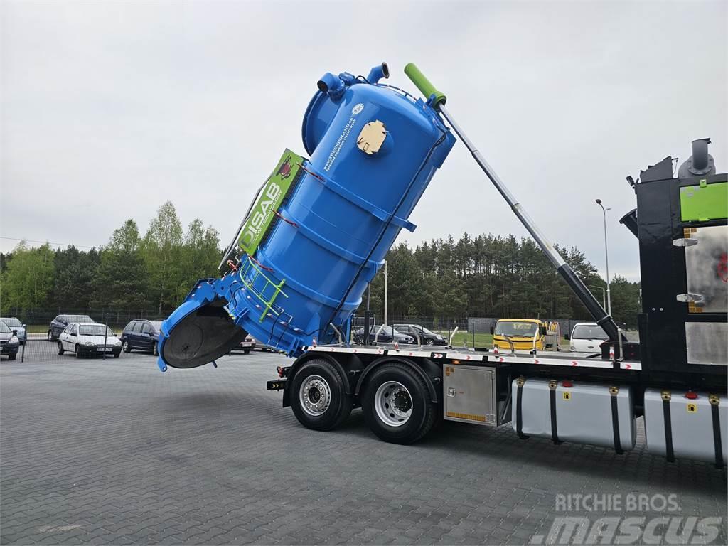 Scania Disab Centurion P210/8 Vacuum suction loader Sewage disposal Trucks