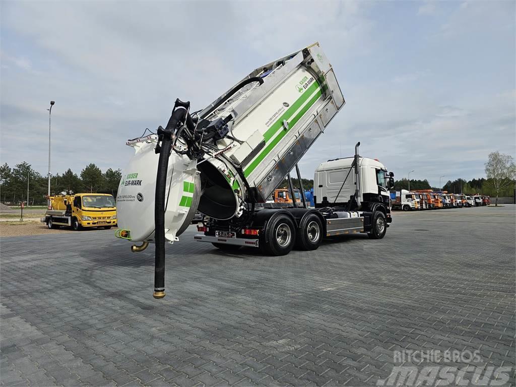 Scania WUKO KAISER EUR-MARK PKL 8.8 FOR COMBI DECK CLEANI Sewage disposal Trucks