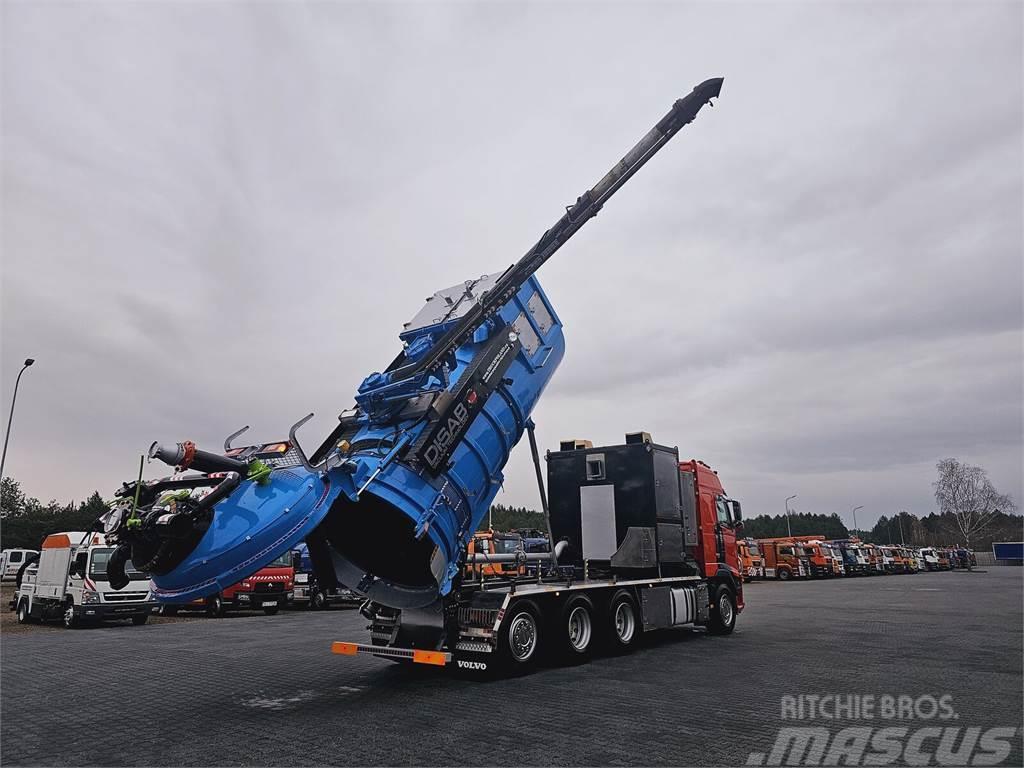Volvo Disab Centurion P210/9 Suction-blowing vacuum load Sewage disposal Trucks