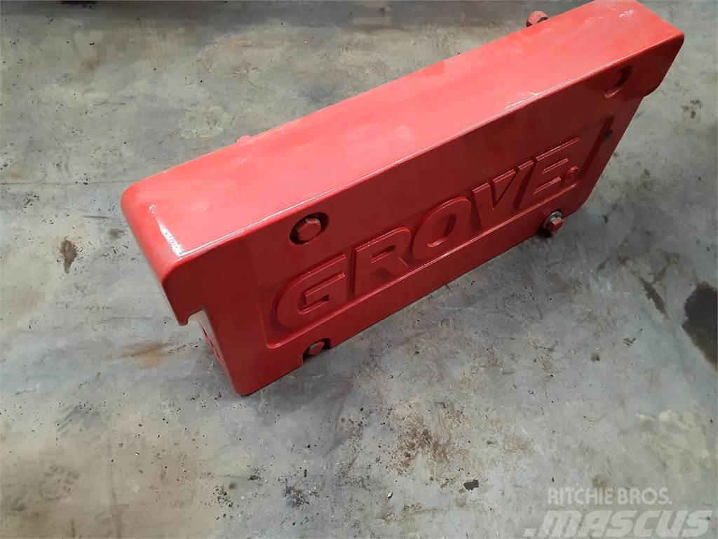 Grove GMK 5130-2 counterweight 1 ton Crane spares & accessories