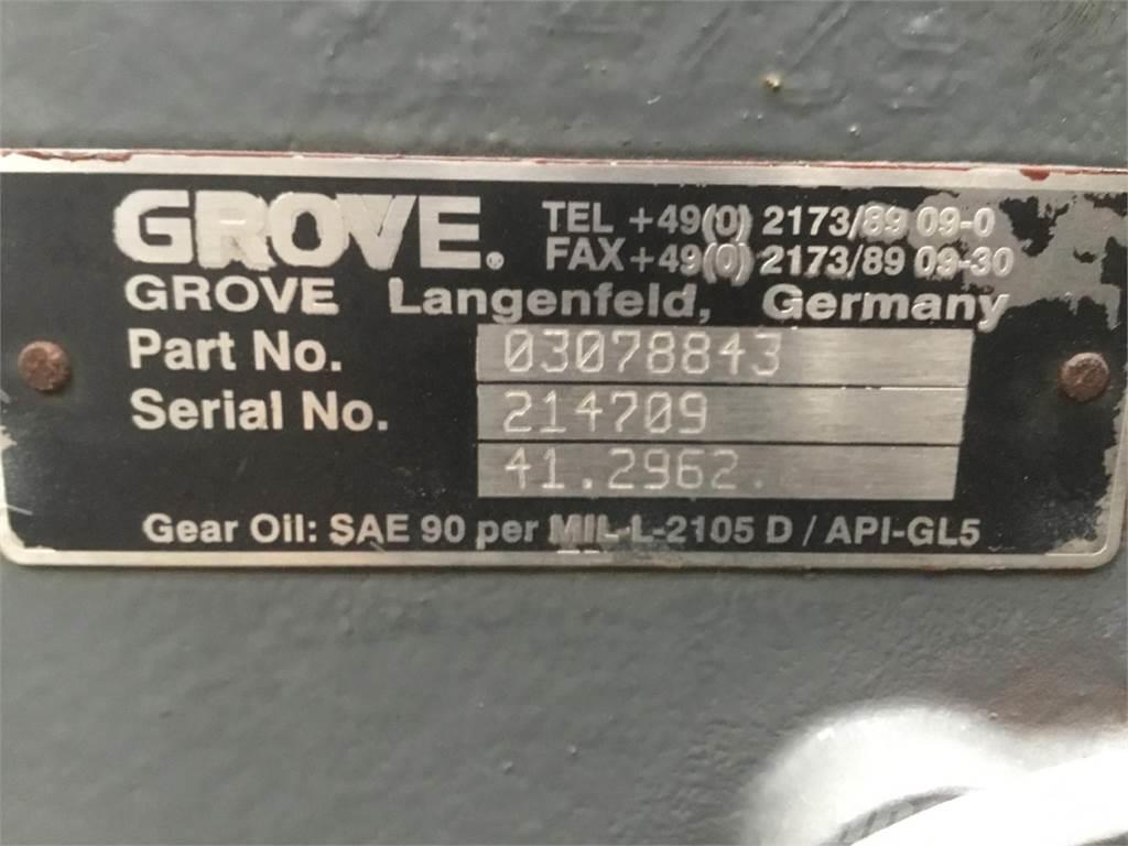 Kessler Grove GMK 3055 diff box axle nr 1 Crane spares & accessories