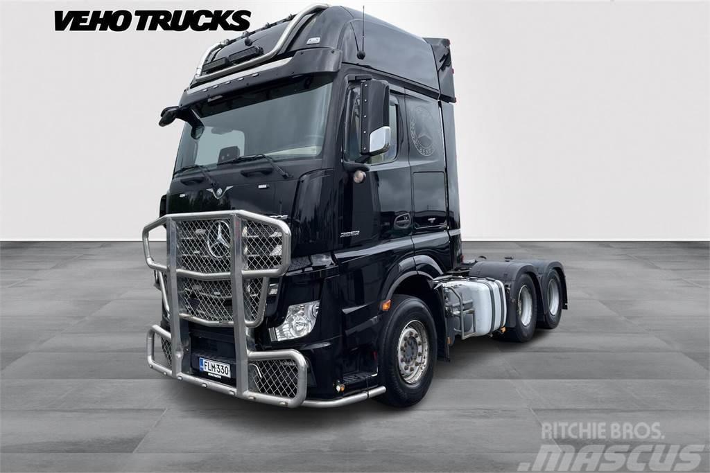 Mercedes-Benz ACTROS 2652LS 6X4 KIPPIHYDRAULIIKKA Truck Tractor Units