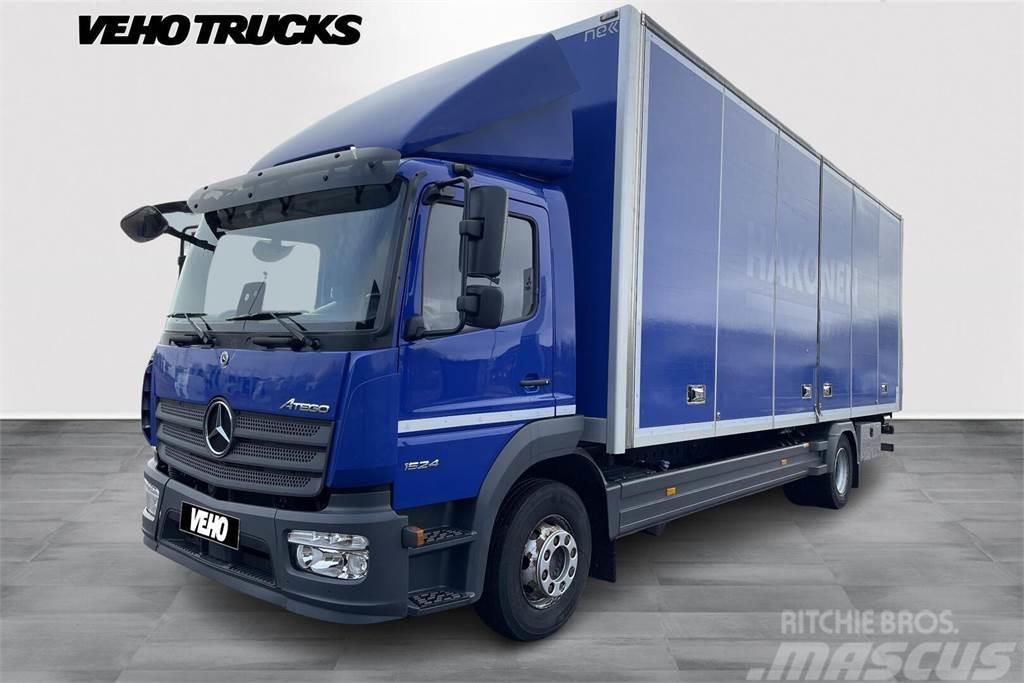 Mercedes-Benz Atego 1524 L 7,6m NEK Ksa umpikori+Pl nostin Van Body Trucks