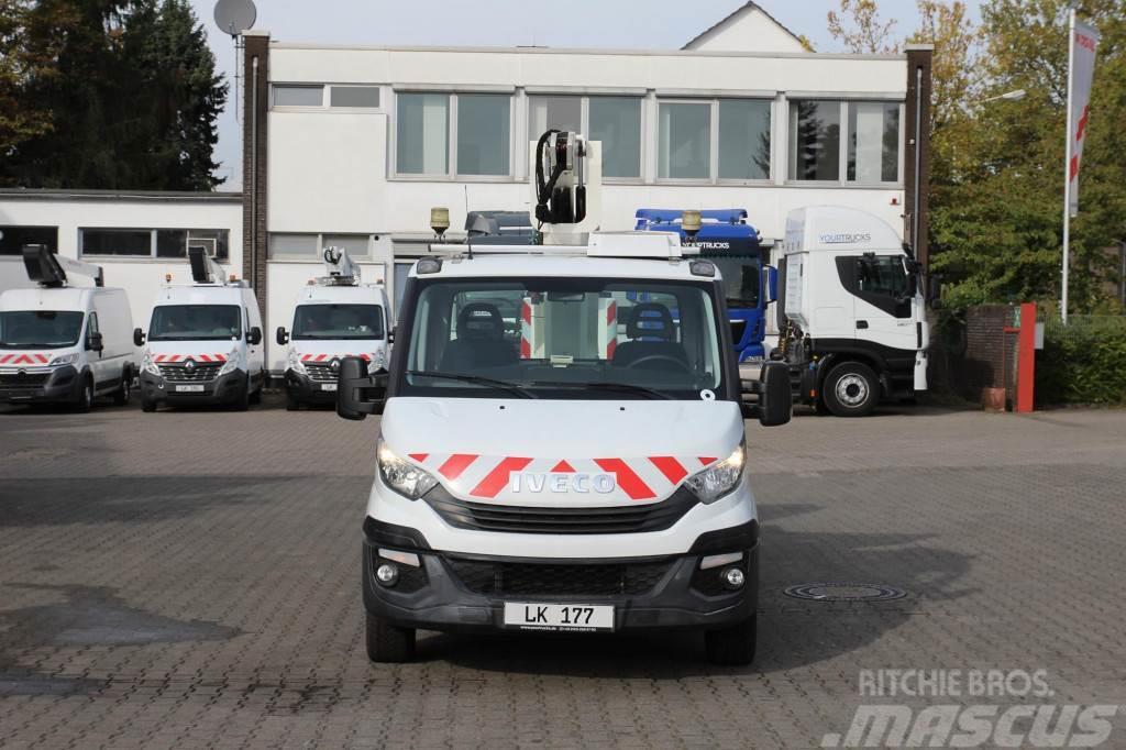 Iveco Daily 35S12 EURO 6 KLUBB 13m Klima nur 23Tkm! Truck mounted aerial platforms