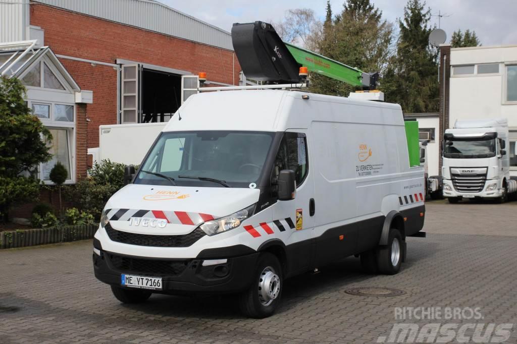 Iveco Daily 70-150 KLUBBK42P 14,8 m 2 Pers.Korb 835 h Truck mounted aerial platforms