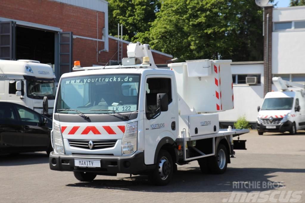 Renault Maxity 100TVL 10m 2 Pers.-Korb Klima nur 390h! Truck mounted aerial platforms
