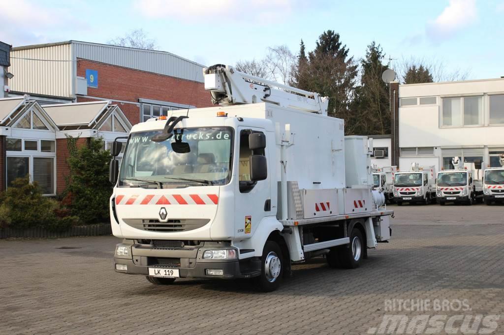 Renault Midlum 220 Bühne EN160TPC 16m 2 Per.Korb Klima Truck mounted aerial platforms