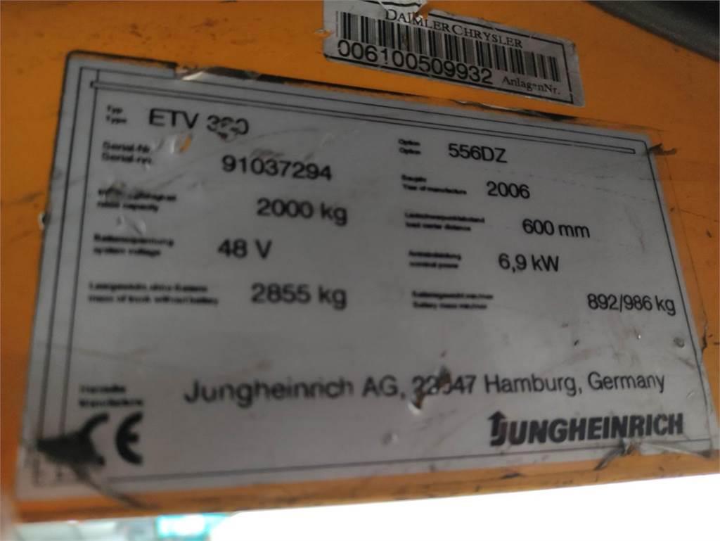 Jungheinrich ETV320 Reach truck