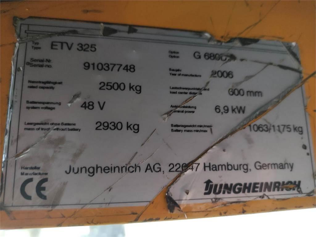 Jungheinrich ETV325 Reach truck